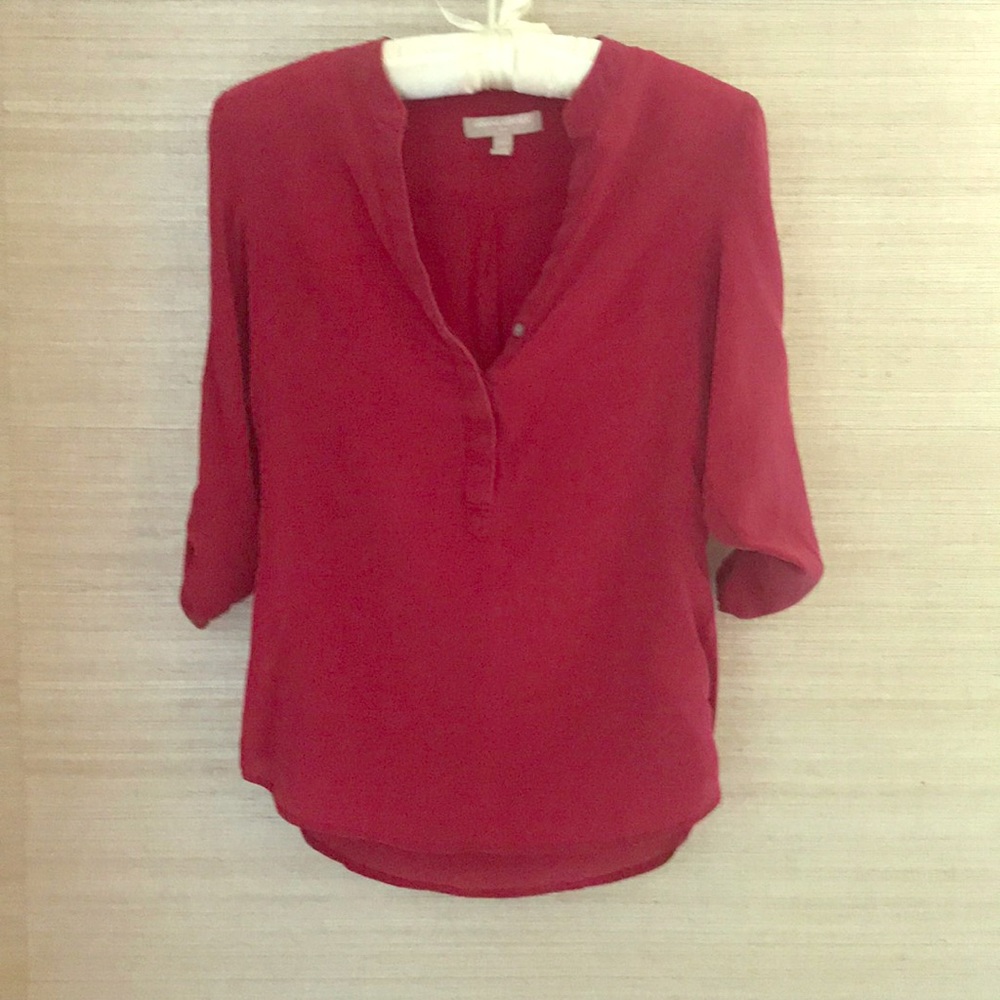 Banana republic 100% silk blouse